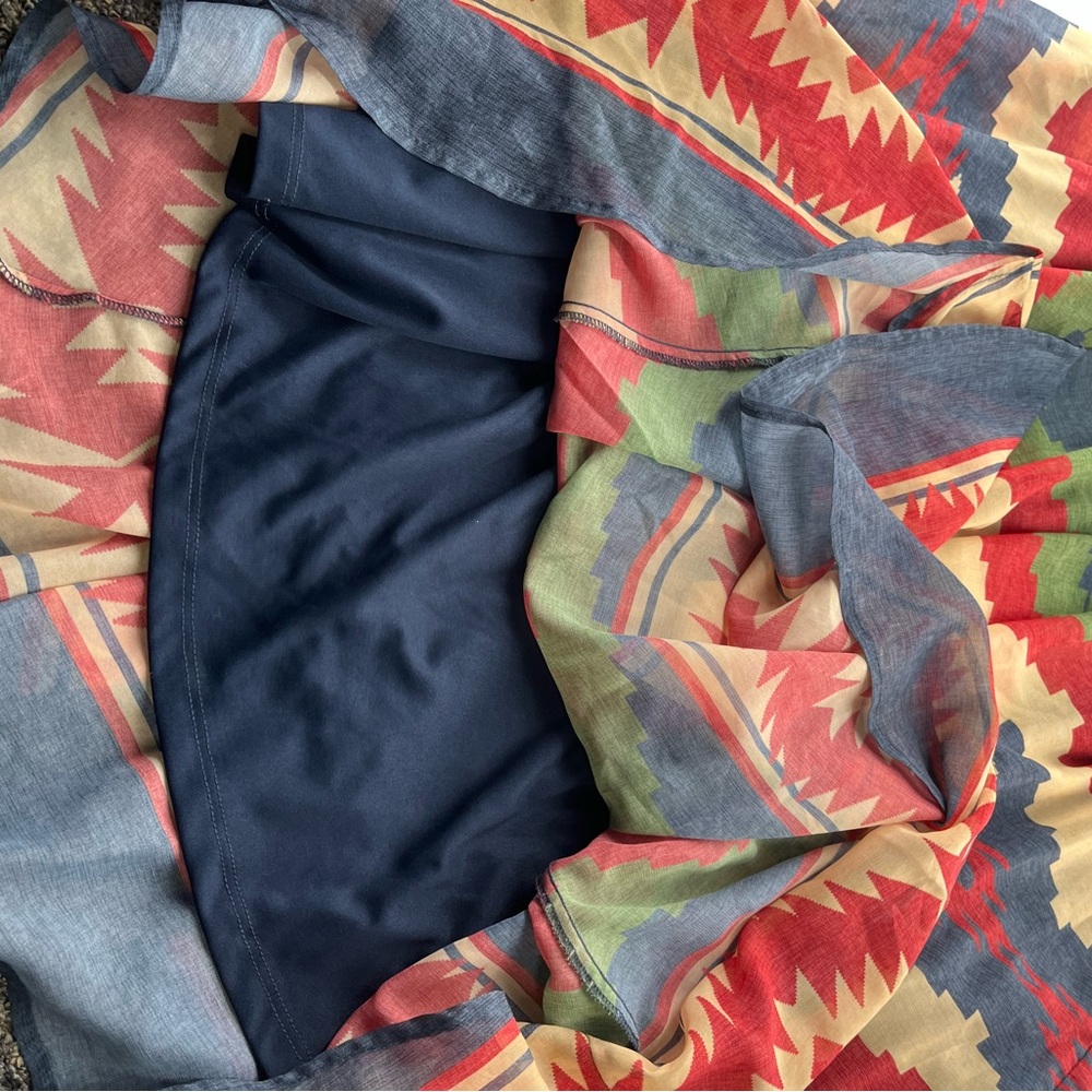 Tasha Polizzi Multicolor A-Line Skirt - Picture 2 of 5